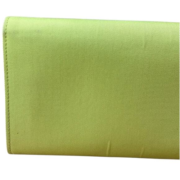 962. Prada Light Green Tessuto Wallet - Picture 8 of 9